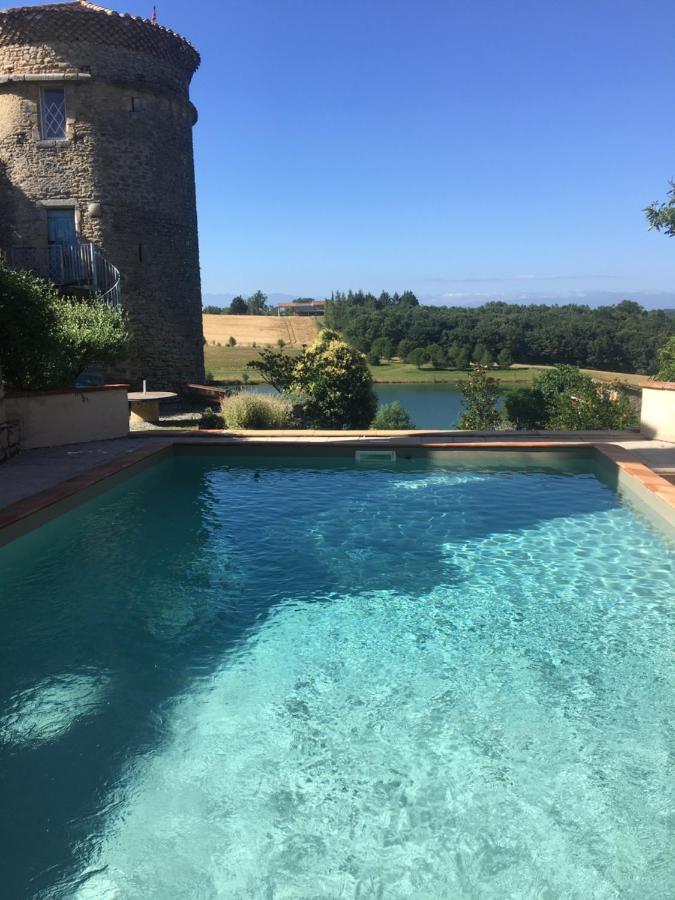 Bed and Breakfast Roulotte la Souleillade à Saint-Sernin  Extérieur photo